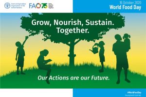 World Food Day 2020 : Grow, Nourish, Sustain Together