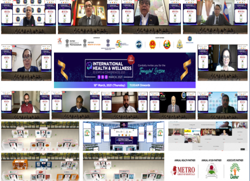 International Community is looking forward to work with India as it emerges as back bone of World Health