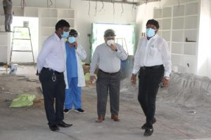 Review of arrangement of Special Clinic for Black Fungas and other development works at Basavatarakam Indo American Cancer Hospital & Research Institute