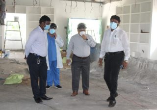 Review of arrangement of Special Clinic for Black Fungas and other development works at Basavatarakam Indo American Cancer Hospital & Research Institute