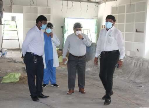 Review of arrangement of Special Clinic for Black Fungas and other development works at Basavatarakam Indo American Cancer Hospital & Research Institute