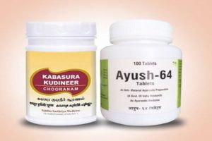 Ayush Ministry launches nationwide distribution campaign of AYUSH 64 & Kabasura Kudineer