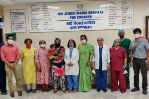 Wadia Hospital Successfully Treated A 7-Month-Old Boy With Covid, 15 Cm Chest Tumor