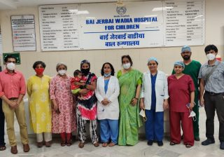 Wadia Hospital Successfully Treated A 7-Month-Old Boy With Covid, 15 Cm Chest Tumor