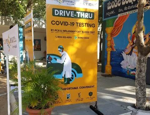 Mapmygenome Launches Drive Thru COVID-19 Testing Facility in Gachibowli, Hyderabad
