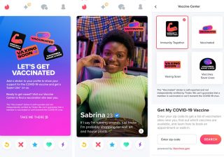 Tinder launches in-app vaccine advocacy initiative in India  Members will be able to show vaccine support on their Tinder profiles