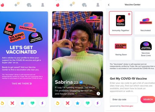 Tinder launches in-app vaccine advocacy initiative in India  Members will be able to show vaccine support on their Tinder profiles