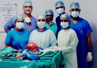 Huge Uterine Tumour about 3 Kg Weight has been Successfully Operated and Removed by Surgical Team of Renova Hospitals, Langar Houz
